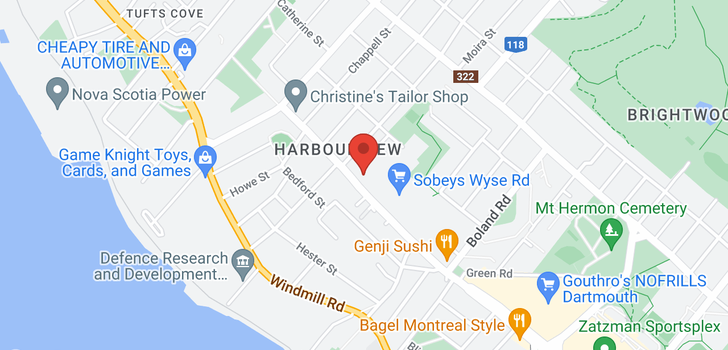 map of 24 Chappell Street|Dartmouth